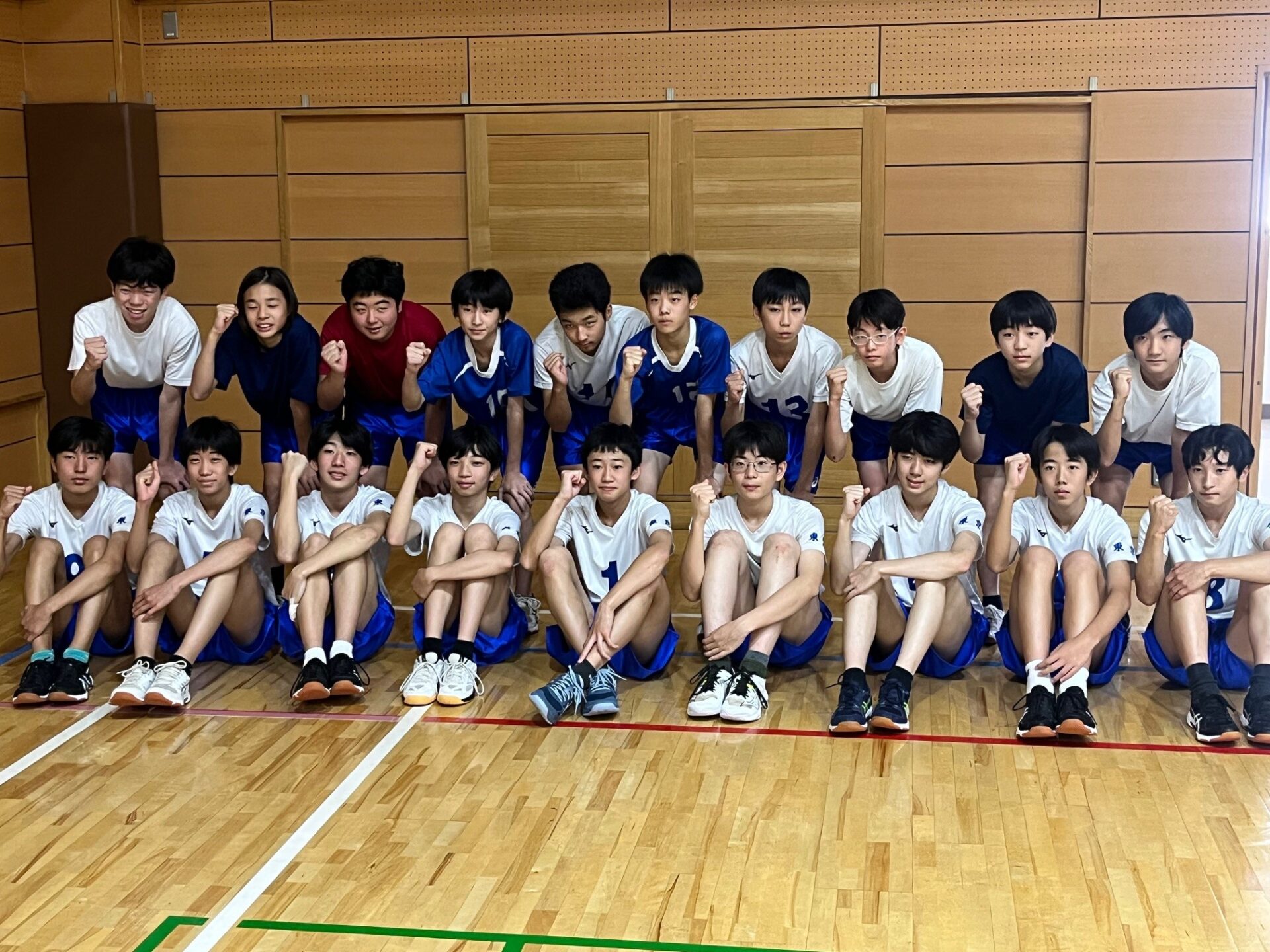 中学バレーボール部  都新人大会  結果